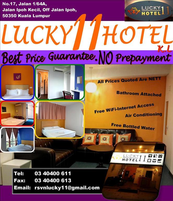 Lucky 11 Hotel Куала-Лумпур Экстерьер фото
